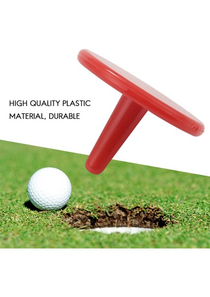 50 Pcs Golf Topu Işaretleyici 18MM Rastgele Renk (Yurt Dışından)