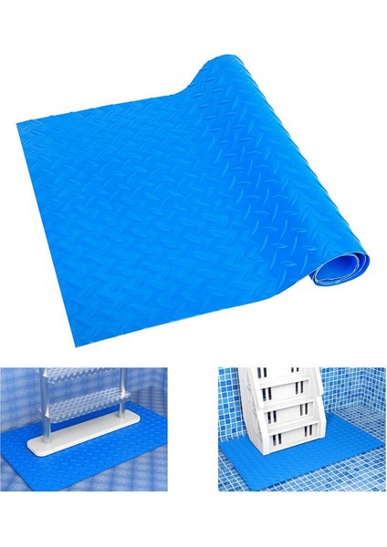 16X36IN Havuz Merdiveni Mat-Yüzme Havuzu Basamak Mat+Kaymaz Doku-Yerüstü Havuzlar Astarı ve Merdivenler Için Merdiven Pedi C (Yurt Dışından)