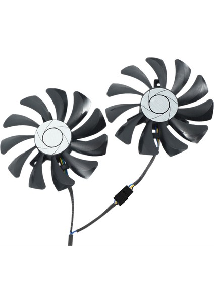 Yeni 1 Çift Grafik Kartı Fanı 85MM HA9010H12F-Z 4pin Soğutucu Fan Değiştirme Msi Gtx 1060 Oc 6g Gtx 960 P106-100 P106 GTX1060 GTX960 (Yurt Dışından)