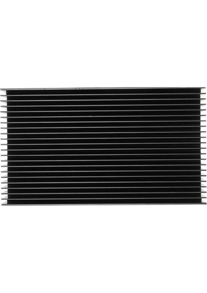 Alüminyum Büyük Soğutucu 4,72 x 2,72 x 1,06 Inç /120 x 69 x 27 mm Isı Emici Soğutma Siyah Oksit Radyatör 22 Fin (Yurt Dışından)