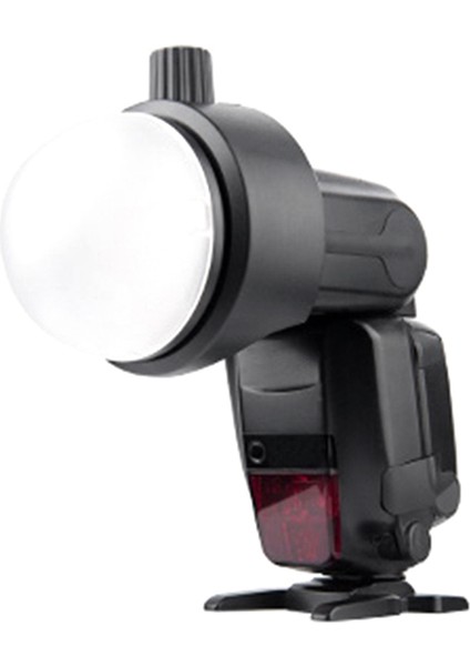 Godox H200R AK-R11 Yuvarlak Flaş Kafası Için Uyumlu Kubbe Difüzör Godox V1 Flaş Serisi V1-S V1-N V1-C AD200 Pro AD200 (Yurt Dışından)
