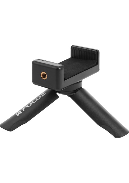 Puluz Mini Taşınabilir Katlanır Plastik Stand Tripod Tripod ve Evrensel Telefon Kelepçe Braketi Akıllı Telefonlar Tutucu Klip Xiaomi, Huawei (Yurt Dışından) fırsatları