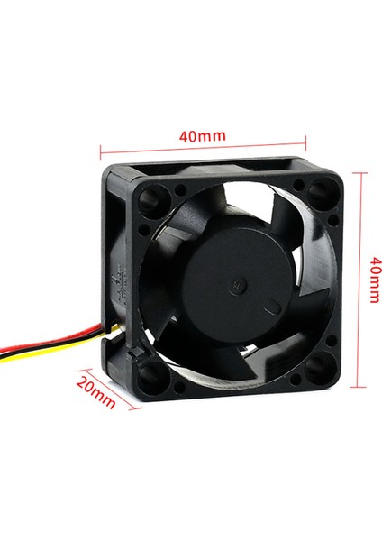 Jetson Nano 2 Gb/4 GB (A02/B01/SUB) 5 V 4pın Anti Ters Bağlantı Pwm Güçlü Hız Düzenleyici Fan Için 4 cm Soğutma Fanı (Yurt Dışından)