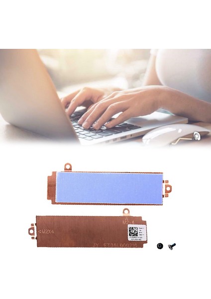 M.2 2280 SSD Isı Emici Dell Dizüstü G15 5510 5511 5515 M.2 Arayüzü SSD Sabit Disk Isı Emici (Yurt Dışından)