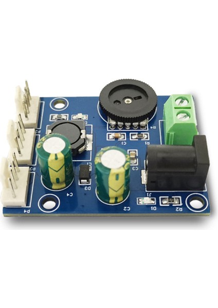 Bilgisayar Kasası Fan Hızı Kontrol Cihazı Kademeli Hız Kontrol Cihazı 12V 3 Yollu Yüksek Güçlü Fan Hızı Regülatörü Kontrol Cihazı (Yurt Dışından)