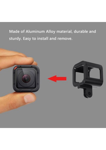 Alüminyum Alaşımlı Kasa Kamera Alüminyum Alaşımlı Standart Koruyucu Muhafaza Çerçeve Kılıfı Gopro Hero 5 Oturumu/hero 4 Oturumu Için (Yurt Dışından)