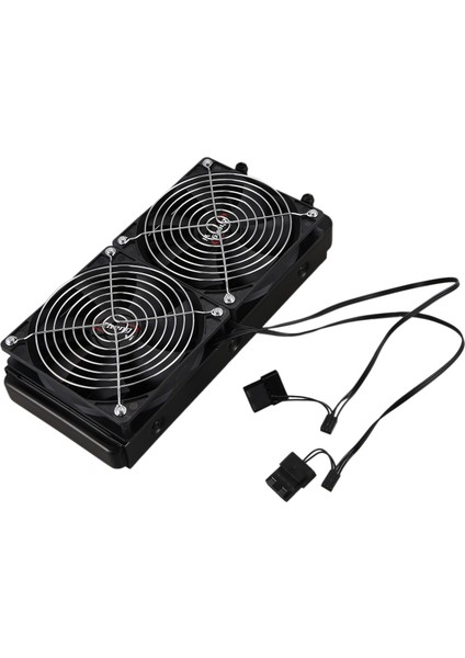 Alüminyum 240MM 10 Boru Su Soğutma Soğutmalı Sıralı Eşanjör Radyatör Cpu Pc Su Soğutma Sistemi Için Fan ile (Yurt Dışından)