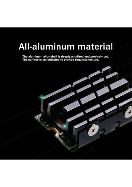 M.2 2242 Katı Hal Sürücü Radyatör SSD Soğutma Soğutucu NVME2242 Katı Hal Sürücü SSD Isı Emici Soğutma Yeleği (Yurt Dışından)