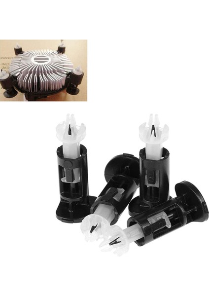 Intel Soket Lga 775 Cpu Soğutucu Soğutma Fanı Için 40 Adet Bağlantı Elemanı Montaj Pimi (Yurt Dışından) indirimleri