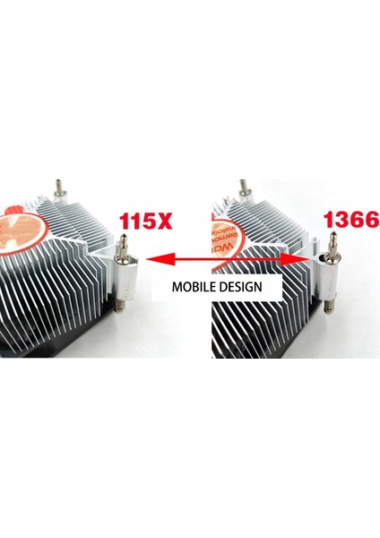 Cpu Soğutucu Fan Soğutma 1366 2011 1155 4-Pin Tel Sıcaklık Kontrolü ve Hız Kontrol Radyatörü X58 X79 Için (Yurt Dışından)