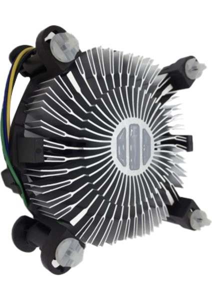 Adet Cpu Soğutma Fanı Radyatör Soğutucu Cpu Soğutucu Hidrolik Rulman 2400 Rpm Intel Lga 775 1150 1155 1156 1151 (Yurt Dışından)