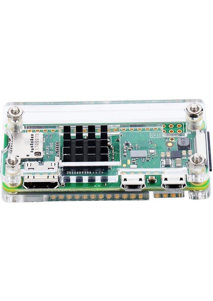 Raspberry Pi Zero W ve Isı Emicili Pi Zero Için Akrilik Kılıf 4'ü 1 Arada Kit (Yurt Dışından)