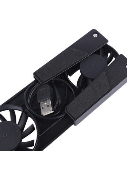 Dönebilen USB Fan Soğutma Pedi Dizüstü Soğutucu Bilgisayar USB Fan Standı 8-14 Pc Dizüstü Pc Bilgisayar Çevre Birimleri Için (Yurt Dışından) indirimleri