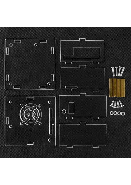 Turuncu Pi Için R1 Artı Lts Durumda Akrilik Muhafaza Kabuk Soğutma Fanı Olmadan Turuncu Pi Geliştirme Kurulu Koruyucu (Yurt Dışından) indirimleri