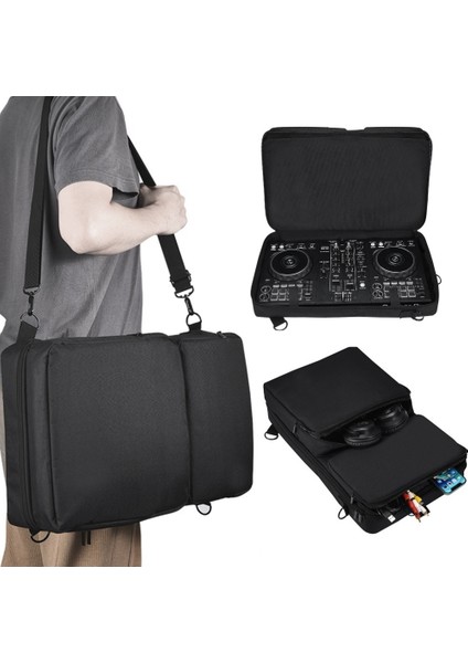 Taşınabilir Dj Denetleyici Saklama Torbaları Toz Geçirmez Turntable Koruyucu Kılıf Çizilmeye Dayanıklı Pioneer DDJ-400 Ddj-Flx4 (Yurt Dışından)