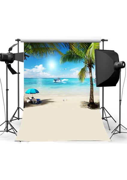 3X5FT Yaz Sahil Plaj Fotoğrafçılığı Arka Plan Vinil Stüdyo Arka Plan Sahne (Yurt Dışından) fırsatları
