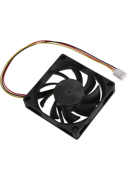 Pc Için Dahili 12V 3 Pin Cpu Fan Soğutucu Fan 70X70X15MM (Yurt Dışından)