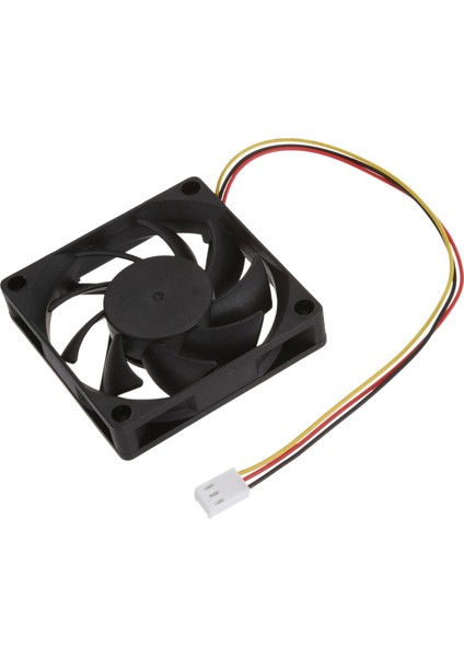 Pc Için Dahili 12V 3 Pin Cpu Fan Soğutucu Fan 70X70X15MM (Yurt Dışından)
