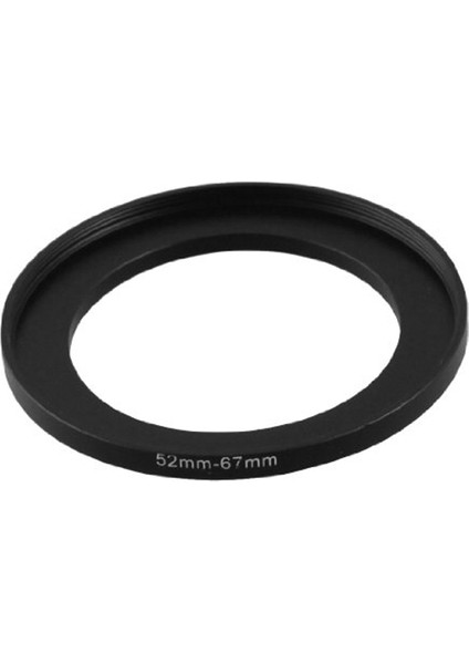52MM-67MM Kamera Yedek Lens Filtresi Yükseltme Halkası Adaptörü (Yurt Dışından)