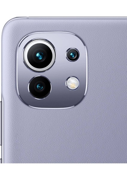 Xiaomi 11 Için Arka Kamera Lens Ekran Koruyucu Alüminyum Alaşımlı Halka Filmi Için Xiaomi Mi 11 Lens Kapağı (Altın) (Yurt Dışından)