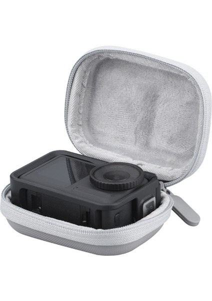 Gopro Hero 11 10 9 Için Sert Taşıma Çantası Su Geçirmez Kılıf Mini Kabuk Çanta Kutusu Osmo Action 3/4 Kamera Gri (Yurt Dışından)