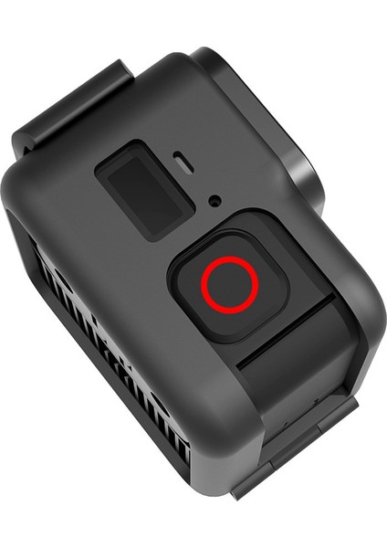 Gopro 11 Mini Sıyah Kamera Aksesuarları Kılıf Koruyucu Kapak Standart Konut Taşınabilir Silikon Kabuk Koruyucu (Yurt Dışından)