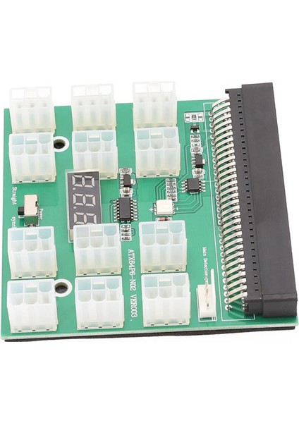 Sunucu Güç Dönüşüm Kartı 12X6PIN Adaptör Kartı 12V Yüksek Güçlü Güç Adaptörü Kartı (Yurt Dışından)