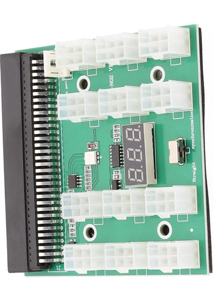 Sunucu Güç Dönüşüm Kartı 12X6PIN Adaptör Kartı 12V Yüksek Güçlü Güç Adaptörü Kartı (Yurt Dışından)