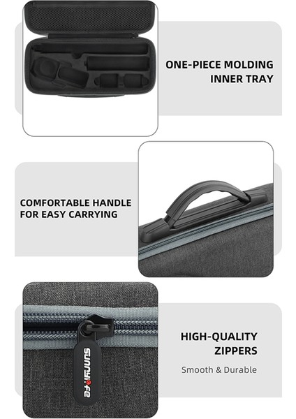 Sunnylıfe INSTA360ONERS Panoramik Sürümü Için Taşıma Çantası Geniş Açı Kamera Mini Taşınabilir Saklama Çantası Aksesuarı, Bir (Yurt Dışından) fırsatları