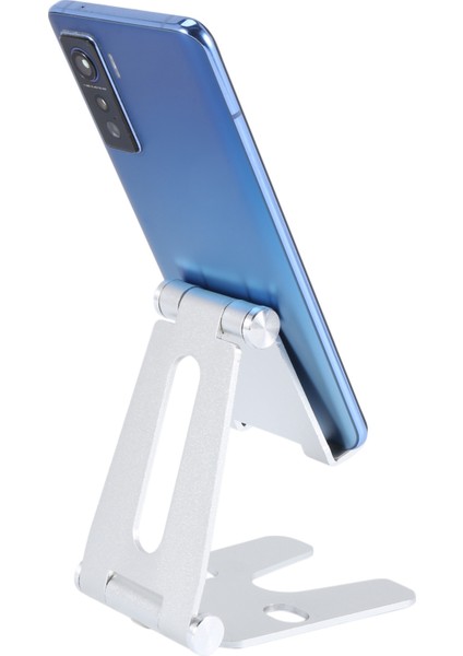 Dönebilen Alüminyum Alaşımlı Tablet Tutucu Ipad Air 1/2 Mini 1/2/3/4 Pro 9.7 10.5 12.9 Katlanabilir Cep Telefonu Tutucu Standı (Yurt Dışından)