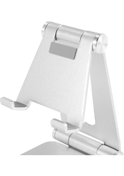 Dönebilen Alüminyum Alaşımlı Tablet Tutucu Ipad Air 1/2 Mini 1/2/3/4 Pro 9.7 10.5 12.9 Katlanabilir Cep Telefonu Tutucu Standı (Yurt Dışından)