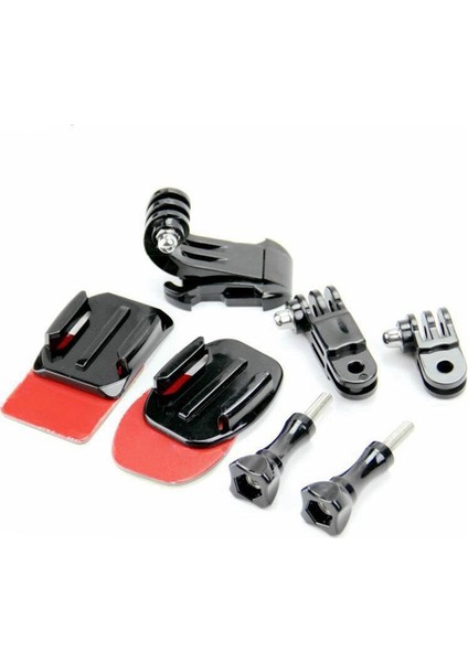 Gopro Hero 6 5 4 3 2 Oturumu Için 9'u 1 Arada Kask Ön Tarafı Hızlı Klipsli Montaj Kiti (Yurt Dışından) modelleri