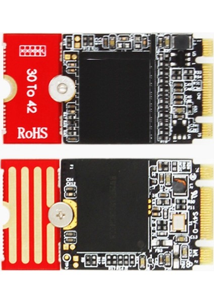 2 Adet M2 M2PLUS Ngff Nvme M.2 Genişletilmiş Transfer 2230, 2242, 2260, 2280 Uçak M2 Değişim Uzun Boyutu U.2 M3 M.3 SSD 24BB (Yurt Dışından)