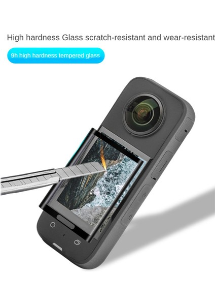 INSTA360X3 Temperli Cam Filmi Hd Ekran Koruyucu 2 Adet Kavisli Koruyucu Film Koruyucular Aksesuarları (Yurt Dışından) indirimleri