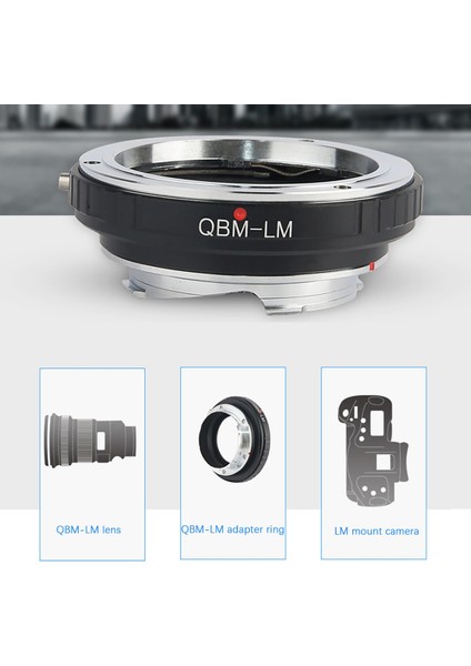 Rolleı Rollei Qbm Lens - Leica Için Qbm-Lm Lens Adaptör Halkası (Yurt Dışından)