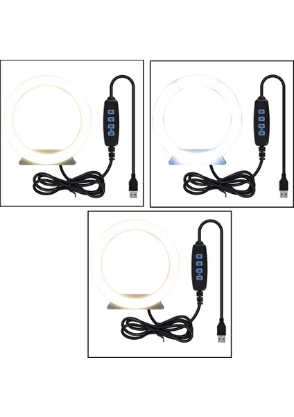 18CM LED Halka Işık ile 46CM Tripod Kısılabilir Halka Işık Makyaj Video Için Canlı Işık Jant Selfie Halka Dolgu Işığı (Yurt Dışından) fırsatları