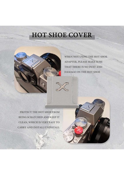 Fuji Için Uygun X-T4 X-T3 X-T2 X-T30 X-T20 X-E3 X-E2 X-Pro3 X-Pro2 X30 X10 Sıcak Ayakkabı Gömülü Flaş Sıcak Ayakkabı Gümüş (Yurt Dışından) fiyatları