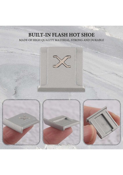 Fuji Için Uygun X-T4 X-T3 X-T2 X-T30 X-T20 X-E3 X-E2 X-Pro3 X-Pro2 X30 X10 Sıcak Ayakkabı Gömülü Flaş Sıcak Ayakkabı Gümüş (Yurt Dışından) indirimleri