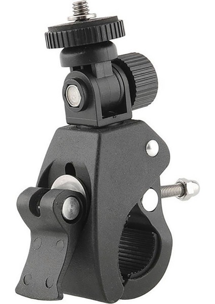 Vidalı Tripod Kelepçe Standı Spor Kamera Tutucu Bisiklet Bağlantı Parçası Klip Tutucu (Yurt Dışından)