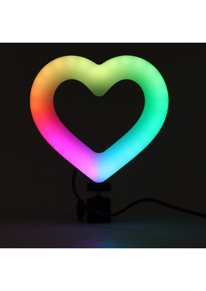 Inç LED Selfie Halka Işığı, Tripod Telefon Tutucu ile Makyaj Canlı Için USB Kısılabilir Fotoğraf Halka Işığı, (A) (Yurt Dışından) fırsatları