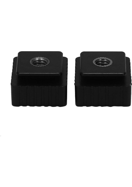2 Adet Flaş Sıcak Ayakkabı Montaj Adaptörü 1/4 Inç Dişli Stüdyo Işığı Standı Tripod (Yurt Dışından)