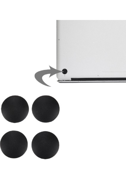 MacBook Pro Için A1707 A1706 A1708 A1989 A1990 A1932 Dizüstü Bilgisayar Alt Kasa Ayak Kauçuk Ped Mat Kaymaz Mat (Yurt Dışından)