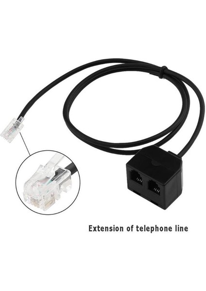 Rj9 4P4C Bir Erkek - Iki Kadın, 1 Erkek ve 2 Kadın Y-Line Telefon Kulaklığı Veya Cep Telefonu Eğitim Makinesi Hatları (Yurt Dışından) fırsatları