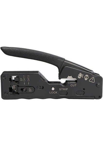 Ağ Kablo Crimper RJ45 Sıkma Aleti Kesici Striptizci RJ45 Cat7 Cat6 Cat5 RJ11 RJ12 Konnektör Crimper Pense (Yurt Dışından)