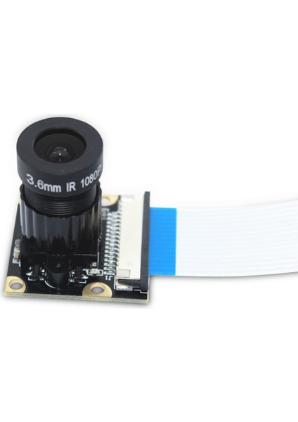 5mp OV5647 Kamera Modülü Gece Görüşsüz Versiyonu Raspberry Pi Için 75 Derece 3.6mm Ayarlanabilir Odak 1080P Hd Web Kamerası (Yurt Dışından)