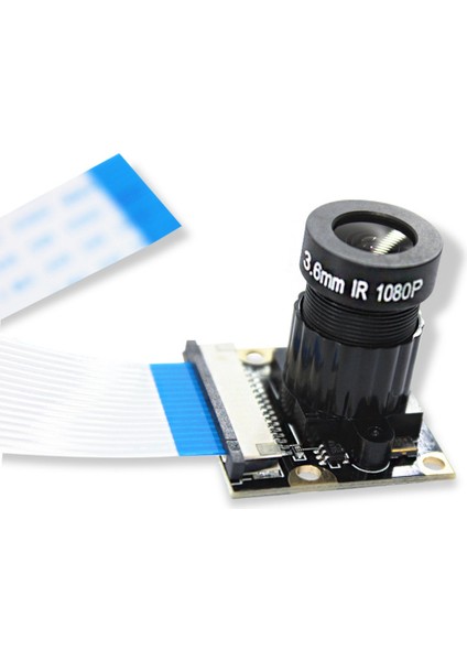 5mp OV5647 Kamera Modülü Gece Görüşsüz Versiyonu Raspberry Pi Için 75 Derece 3.6mm Ayarlanabilir Odak 1080P Hd Web Kamerası (Yurt Dışından)