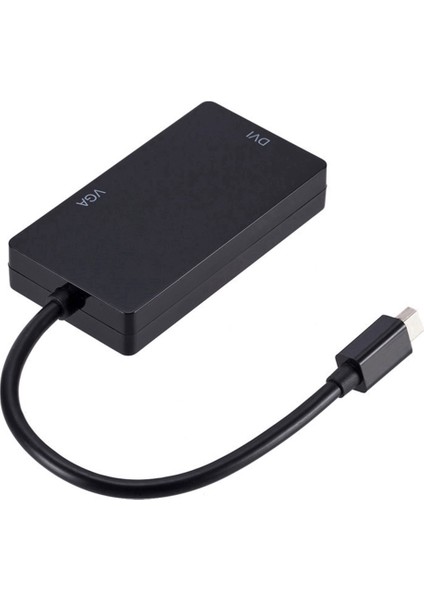 Mini Dp'den HDMI Uyumlu VGA Dvı'ya Üçü Bir Arada Hd Dönüştürücü Mini Dp'den HDMI Uyumlu VGA Dvı'ya (Yurt Dışından)