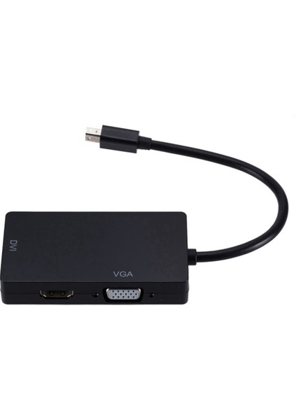 Mini Dp'den HDMI Uyumlu VGA Dvı'ya Üçü Bir Arada Hd Dönüştürücü Mini Dp'den HDMI Uyumlu VGA Dvı'ya (Yurt Dışından)