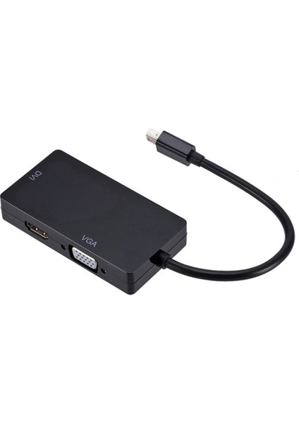 Mini Dp'den HDMI Uyumlu VGA Dvı'ya Üçü Bir Arada Hd Dönüştürücü Mini Dp'den HDMI Uyumlu VGA Dvı'ya (Yurt Dışından)