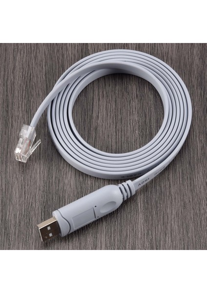 Cisco USB Konsol Kablosu Ftdı 744664241835 Için Usb'den RJ45'E (Yurt Dışından)